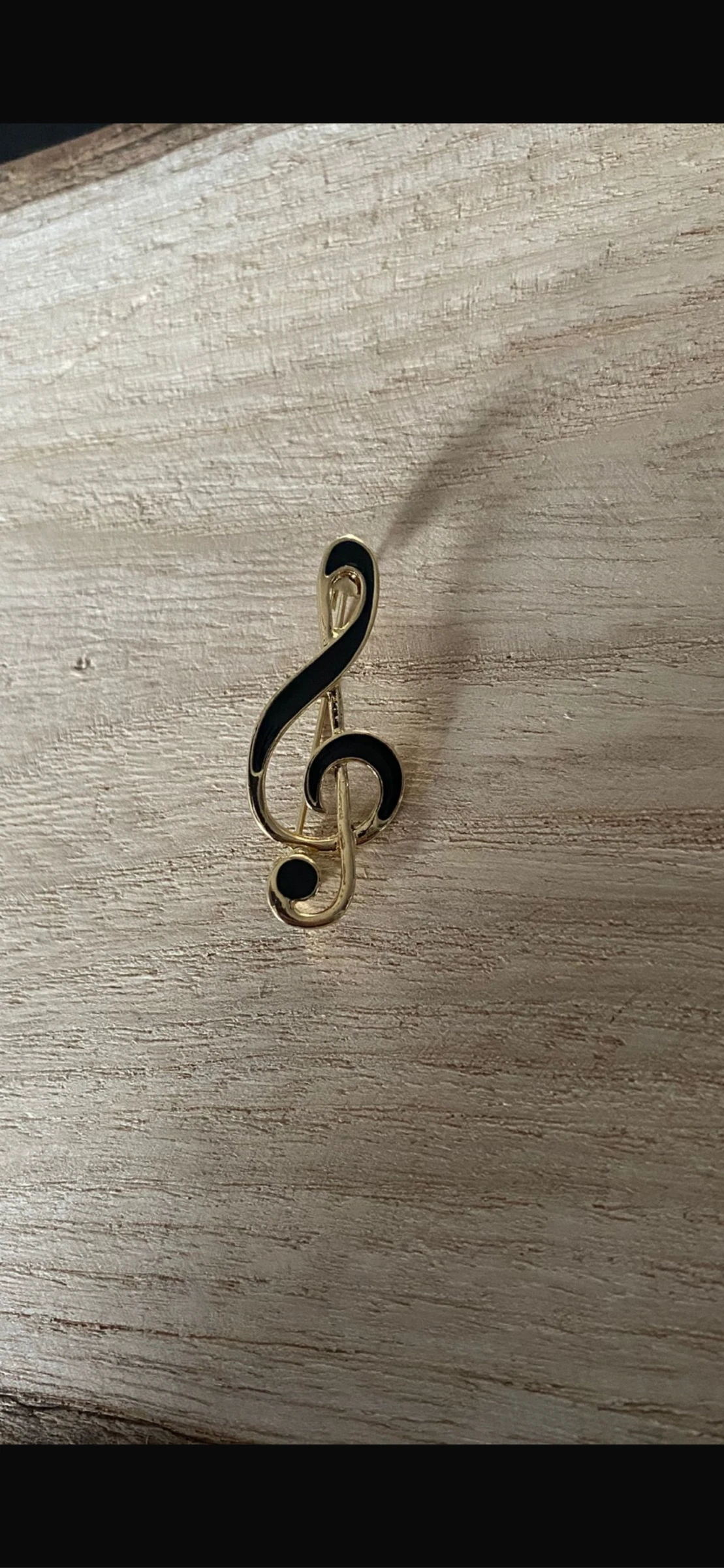 Broche note de musique 